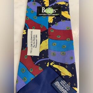 Vintage Beatles Yellow Submarine Tie by Manhattan Group